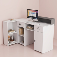 Petit Comptoir de Bar, Caisse de Réception, Bureau d'Accueil, Magasin de Vêtements Moderne Minimaliste, Boutique de Thé au Lait, Comptoir de Salon de Beauté