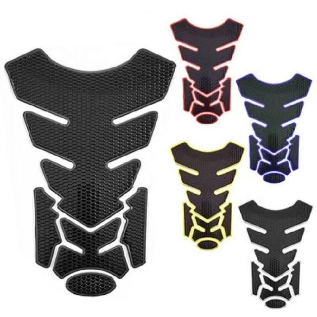 3D Fish Bone Fuel Tank Decorative Stickers for Honda CB190R/CB400/CB1000 - Universal Motorcycle Modification Accessories