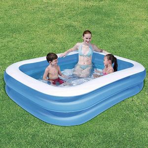 Piscine gonflable carrée pour enfants, usage extérieur et domestique, en PVC épaissi, personnalisable avec logo, vente en gros - Product Image 3