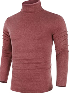 Áo Len Ấm Dày Cổ Lọ Cho Nam Áo Giữ Nhiệt Dệt Kim Cơ Bản Ôm Sát Áo Len Chui Đầu Dài Tay Thường Ngày - Product Image 6