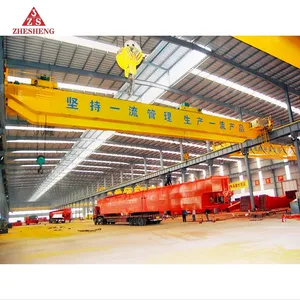 Chinese Made Best Sellers 5t 10t 16t 20t 32t 50t QD Type Double Girder Overhead Crane At Unbeatable Prices