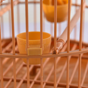 Drop Shipping plastica di ingegneria ad alta resistenza in stile cinese all'aperto con gancio che passa a piedi gabbia per uccelli pappagallo portatile - Product Image 3