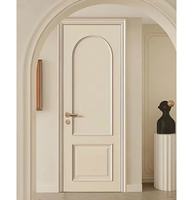 Portes de salle de bain d'hôpital en bois massif fini, style minimaliste, isolation acoustique, pour intérieur et extérieur, vente chaude usine, 5 pièces pour salon