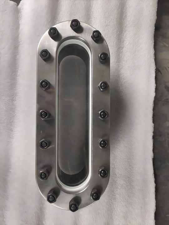 Factory Outlet round Sight Glass Indicator Flange Smooth Surface Circular Tank Sight Glass Fittings Minimum Order 1 Piece