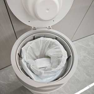 Sacs à déjections pour animaux LJD 4,5 m HDPE bleu clair anti-odeur pour l'élimination des déchets de chats et de chiens - Product Image 2