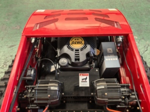 Robot tondeuse intelligent multifonctionnel à chenilles en caoutchouc, télécommandé, pour l'agriculture JQ-600B JQ-600B - Product Image 2