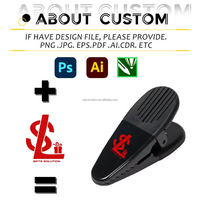 Clips magnétiques géants en plastique personnalisés avec logo SL, clips crocodiles puissants, aimants de bureau et de réfrigérateur, clips à papier pour cadeaux promotionnels – Vente en gros