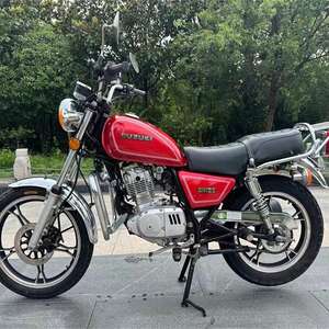 Moto <span class=keywords><strong>d</strong></span>'<span class=keywords><strong>occasion</strong></span> Suzuki GN125-2F, modèle original Yueku Storm Prince 150, style rétro, économique en carburant, marque Chine continentale - Product Image 3