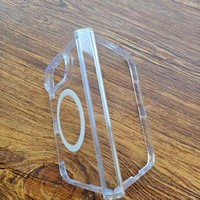 Étui de téléphone pliable magnétique transparent anti-chute pour iPhone 18 DUO Fold, coque arrière transparente