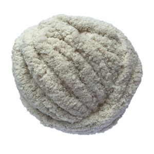 Factory Wholesale Thick <b>Polyester</b> Chenille Chunky <b>Yarn</b> for Arm Knitting Chenille Blanket - Product Image 5