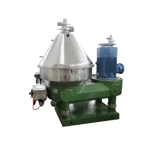 Vegetable oil distillate disc centrifuge liquid-liqid-solid Separation Continuous Vegetable oil