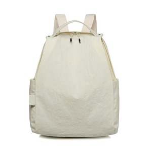 Factory Direct Women's Nylon Backpack Water Resistant Minimalist Casual Daypack Custom Logo Lightweight School Bag for Lady