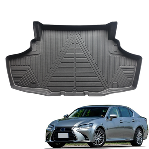 แผ่นรองท้ายรถ TPE แบบสั่งทำพิเศษสำหรับ Lexus GS450H ปี 2016 |   แผ่นรองท้ายรถกันน้ำ ทนทุกสภาพอากาศ ป้องกันการลื่น ป้องกันสัมภาระหลังรถ - Product Image 1