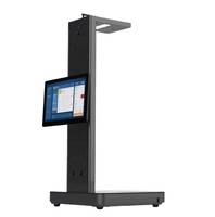 ONTECH Kiosque libre-service de comptoir de 10.1 pouces Kiosque de machine de contrôle visuel intelligent POS AI avec lecteur de codes à barres à échelle automatique