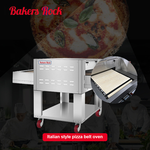 Horno de cocción rápida de 450 grados para cinta transportadora de piedra de pizza napolitana y Armenia para cocción de 90 segundos para uso en panadería - Product Image 2