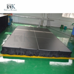 RK Aluminum <b>Stage</b> <b>Platform</b> Floor Mounting Square <b>Stage</b> for Events Exhibition Music Performance - Product Image 3