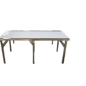 VICTORY KITCHEN, precio de fábrica, equipo de catering de fuerza de rodamiento, mesa de trabajo plegable de acero inoxidable, Banco SS para suministros de hospital - Product Image 5