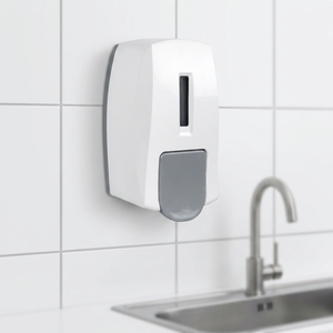 Dispensador de Jabón de Plástico para Montar en la Pared, Dispensador Automático de Líquido, Botella para Champú y Desinfectante de Manos para Baño y Hotel - Product Image 4