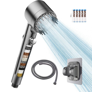 <span class=keywords><strong>Soffione</strong></span> <span class=keywords><strong>doccia</strong></span> filtrata con filtro Extra 5 pz, flusso d'acqua ad alta pressione e molteplici modalità Spray <span class=keywords><strong>doccia</strong></span> addolcitore filtri - Product Image 2