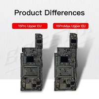 Carte mère CNC CUT pour iPhone 15 Pro Max 4G 5G, carte logique polie, CPU, carte AP RF, échange de CPU et de bande de base pour iPhone 15 Plus