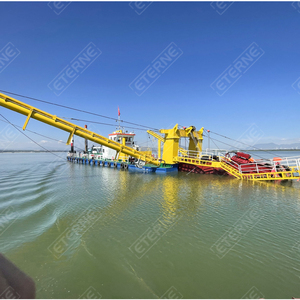 Draga a Suzione Diesel 1/6 8/12/18/24/26 Pollici, Macchina per Dragaggio <span class=keywords><strong>Fango</strong></span>, Pompa per Costruzioni, Profondità di Dragaggio 15m, 500m/h - Product Image 5