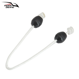 อุปกรณ์เสริมสำหรับการดำน้ำแบบ Keep Diving Loop Connector ทำจากพลาสติก รูปทรงตัววี ทนทาน - Product Image 1
