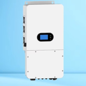 อินเวอร์เตอร์ไฮบริดพลังงานแสงอาทิตย์ <span class=keywords><strong>SPH</strong></span>/SPM8000-10000TL-HU 10kW ประสิทธิภาพ 96.5% รองรับแรงดันไฟฟ้าเข้า 600V แบบไม่มีหม้อแปลงเดี่ยว 3 MPPT สำหรับแบตเตอรี่แรงดันต่ำ - Product Image 1