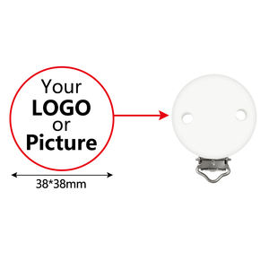 Precio de fábrica, personalización gratuita OEM/ODM, clip para chupete de silicona impresa de grado alimenticio con cuentas - Product Image 5