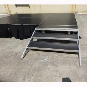 Scène portable en aluminium et bois, hauteur réglable, pour festival - Product Image 5