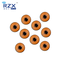 Résistant aux hautes températures étanche 9mm rond RFID NFC étiquette petit Flexible FPC étiquette NFC autocollant