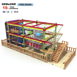 Fabricante de Equipos Personalizados para Parques de Aventura Interiores, Cuerdas de Nailon para Circuitos de Escalada, Trampolín para Centros Comerciales - Product Image 1