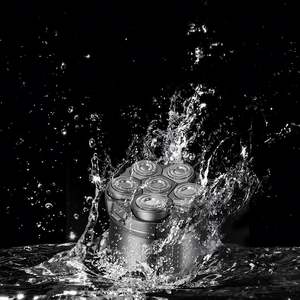 ANBOLIFE 2025 Nueva cortadora de pelo eléctrica con cabeza desmontable impermeable para hombres calvos con pantalla LED seca y húmeda para hombres - Product Image 3