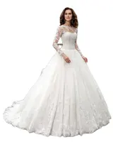 Boutique online sale fashion popular trailing length 60 cm white wedding dress bridal gowns