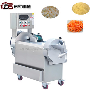 Nhà Máy Sử Dụng Đôi Đầu Đa Chức Năng Máy Cắt Rau Lát Dices Rau Trái Cây Nhanh Chóng - Product Image 1