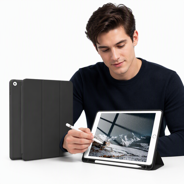Tablet Case for ipad 10.2 Inch PU Leather Protective Case for Ipad 9th Generation Case