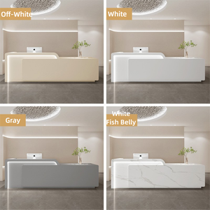 Precio <span class=keywords><strong>de</strong></span> fábrica, logotipo personalizable, mostrador <span class=keywords><strong>de</strong></span> recepción <span class=keywords><strong>de</strong></span> cajero, mostrador duradero, gran oferta, mostrador <span class=keywords><strong>de</strong></span> recepción <span class=keywords><strong>de</strong></span> salón <span class=keywords><strong>de</strong></span> belleza, mostrador frontal - Product Image 4