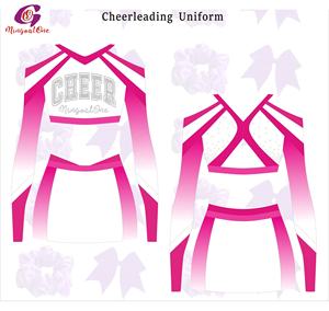 سعر المصنع للنساء الشابات تلميذة أحدث أزياء المشجعات أزياء البهجة زي الرقص زي فريق الهتاف - Product Image 6