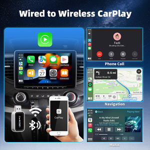 <b>Wireless</b> Carplay <b>Android</b> <b>Auto</b> 2 in 1 Multimedia Car Streaming Box USB Carplay Dongle <b>Wireless</b> Carplay <b>Adapter</b> for Apple ZC12B - Product Image 5