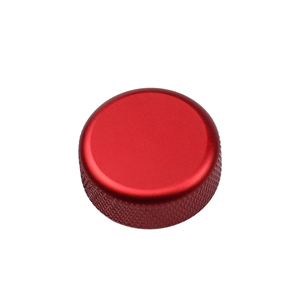 Custom Anodized Aluminum CNC Turning Knurled Rotary <strong>Knob</strong> Adjustment <strong>Knob</strong> - Product Image 3