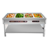 Pont de Table en acier inoxydable, chauffe-soupe électrique professionnel, salle de bains, pour Buffet Commercial, offre spéciale