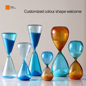 ALEO Hot Sale Classic Robin <strong>Egg</strong> Blue <strong>Sand</strong> Hour Glass Crystal Hourglass 3min 5min <strong>Sand</strong> <strong>Timer</strong> Stands <strong>with</strong> logo Without logo - Product Image 5