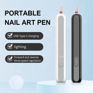 Appareils de soins personnels M6 Mini perceuse à ongles électrique portable sans fil rechargeable par USB 15000 tr/min moteur à balais - Product Image 2