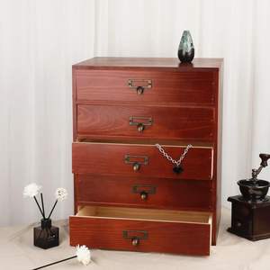 Organizador de Escritorio de Madera Personalizado con 5 Cajones para Sala de Estar y Cocina - Product Image 6