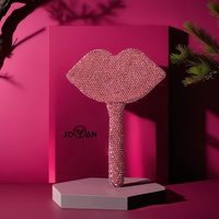 Mini miroir de maquillage de luxe,
