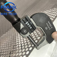 Maille perforée en acier inoxydable pour la construction avec services de découpe, soudage et pliage