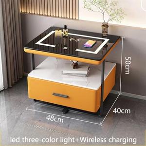 ชุดนอนทำจากไม้สีเบจ2ชิ้นสำหรับใช้ในห้องนอนรับประทานอาหารและไปโรงเรียน - Product Image 5