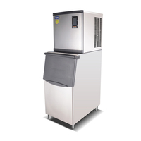 1500kg faisant de la glace par jour Machine à glace commerciale fendue Machine à glaçons en forme de cube GSE SF avec coque en acier inoxydable