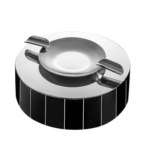 Cendrier en laiton haut de gamme, style européen, <span class=keywords><strong>maison</strong></span>, table basse, cendrier doré, hôtel, cendrier personnalisé - Product Image 6