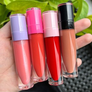 ลิปกลอสทรงกลมแวววาวลิปมันติดทนนานลิปสติกเนื้อแมท - Product Image 2