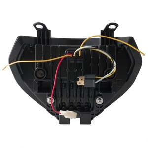 Phare YongJin Drl avec clignotant jaune et faisceau HI/LO pour YAMAHA <span class=keywords><strong>MT09</strong></span> FZ09 2014 2015 2016 pour MT07 2018 <span class=keywords><strong>2019</strong></span> - Product Image 5